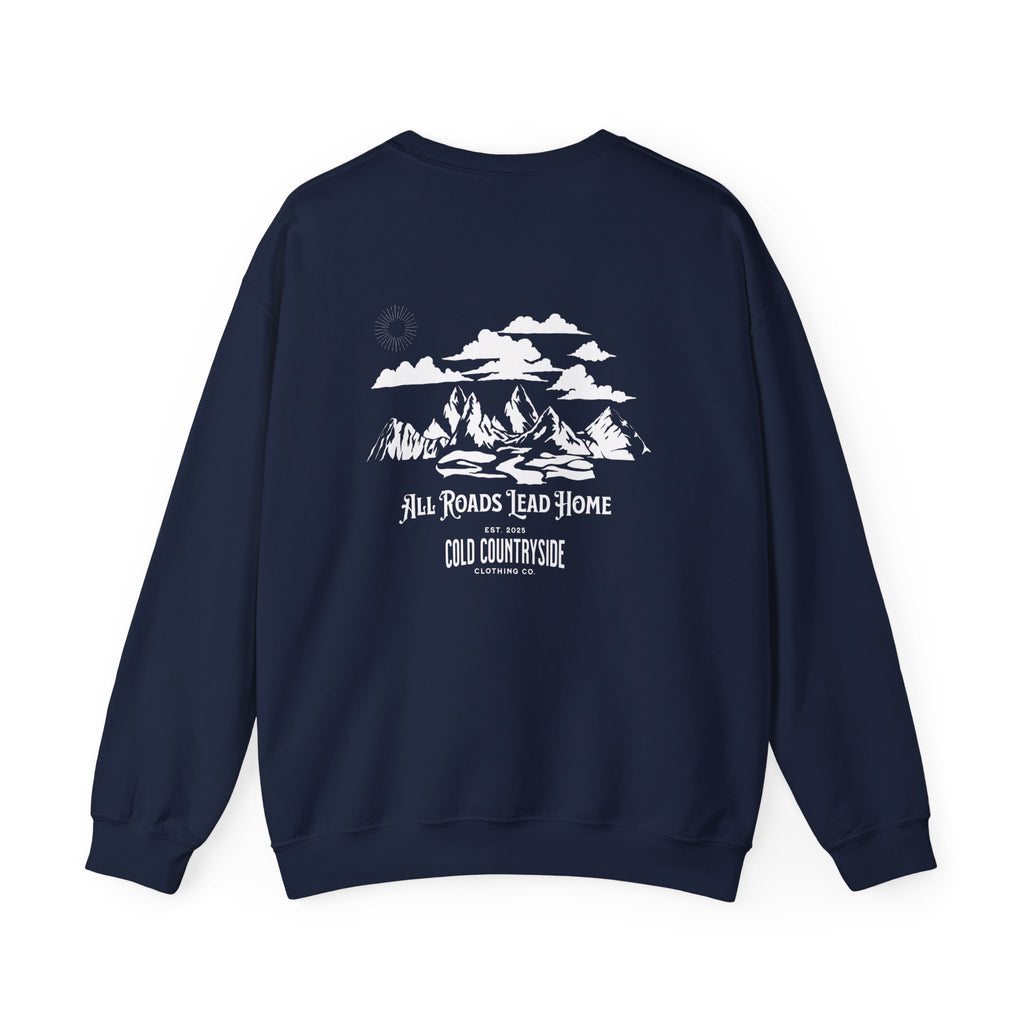 "All Roads Lead Home" Crewneck
