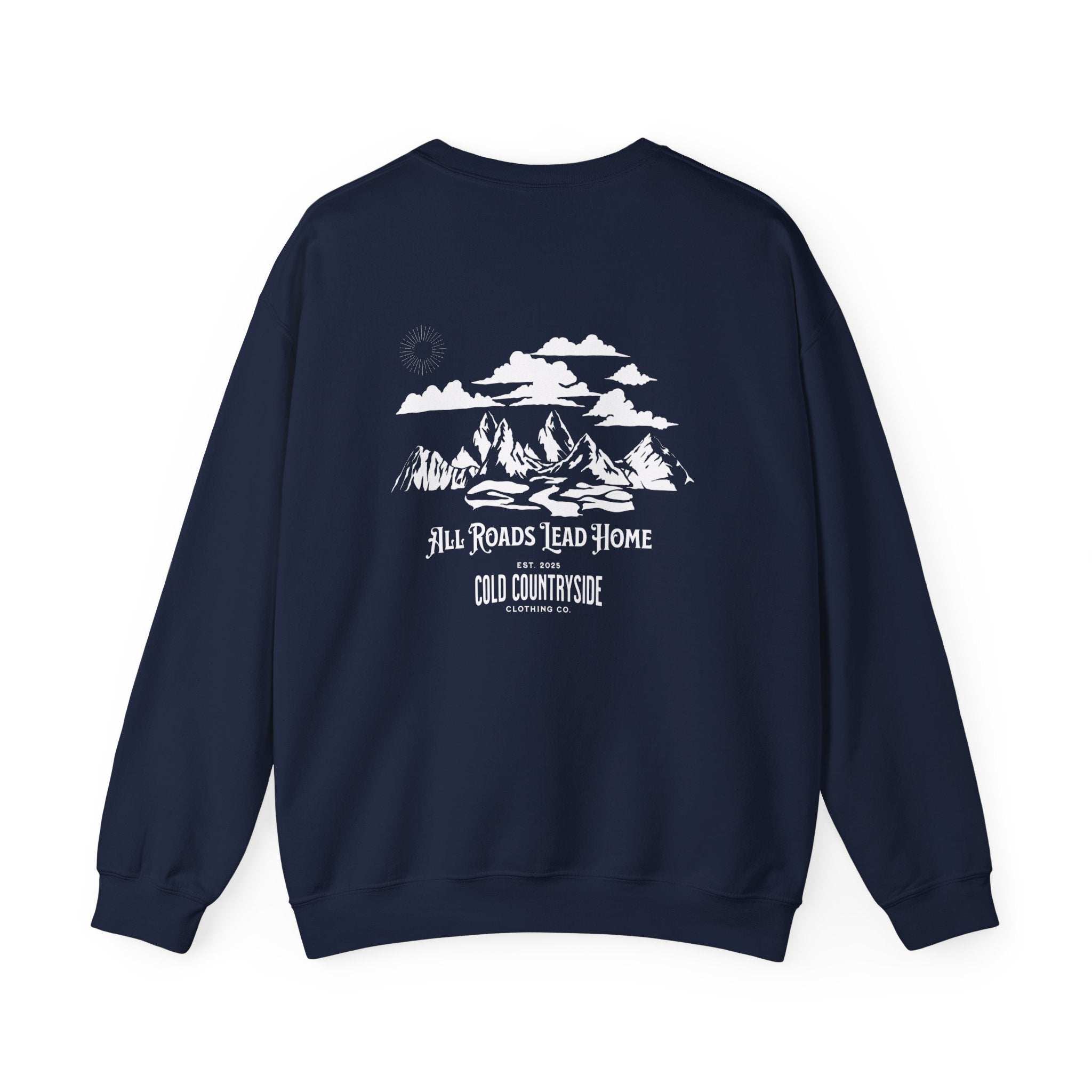 "All Roads Lead Home" Crewneck