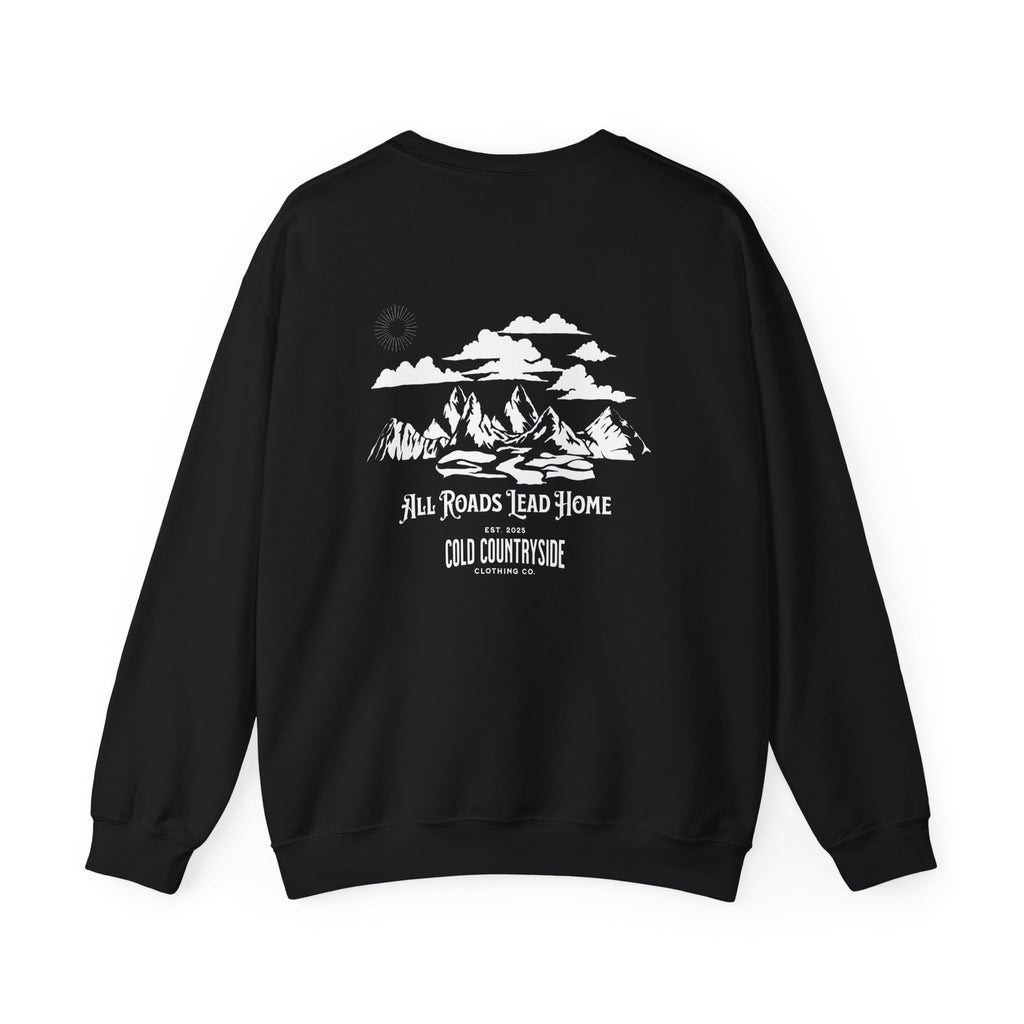 "All Roads Lead Home" Crewneck