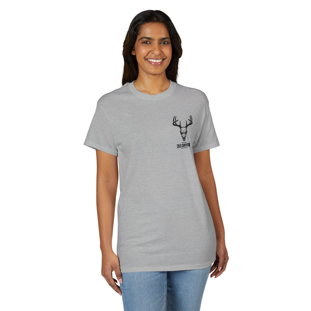 Deer Skull Design Tshirt