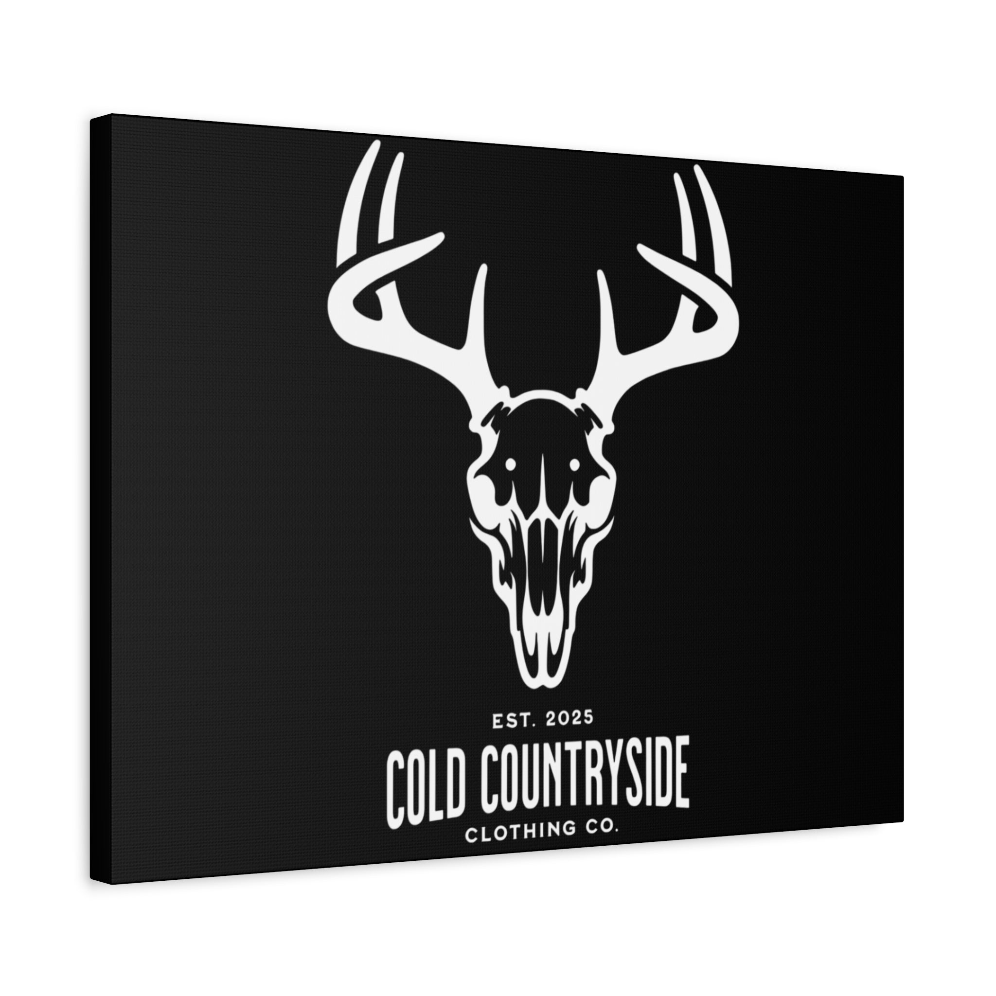Deer Skull Canvas Wall Art