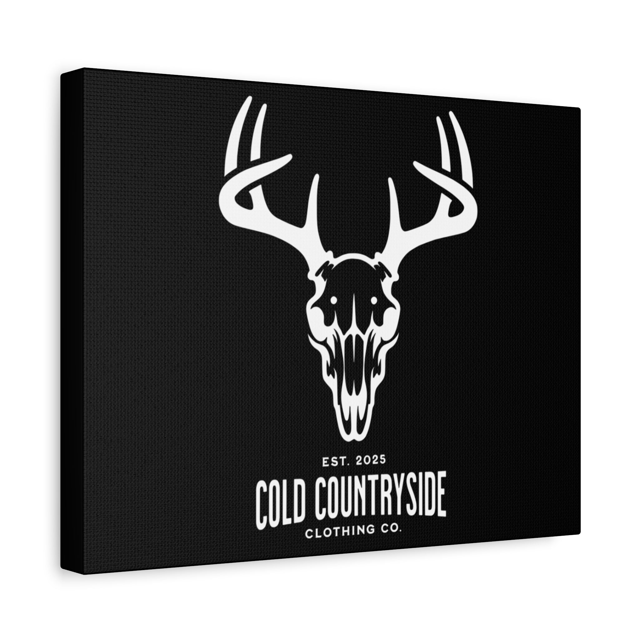 Deer Skull Canvas Wall Art