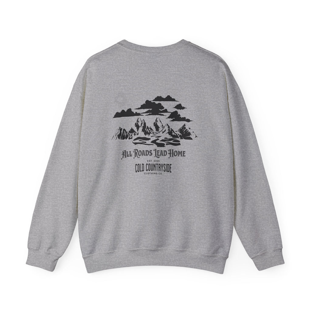 "All Roads Lead Home" Crewneck