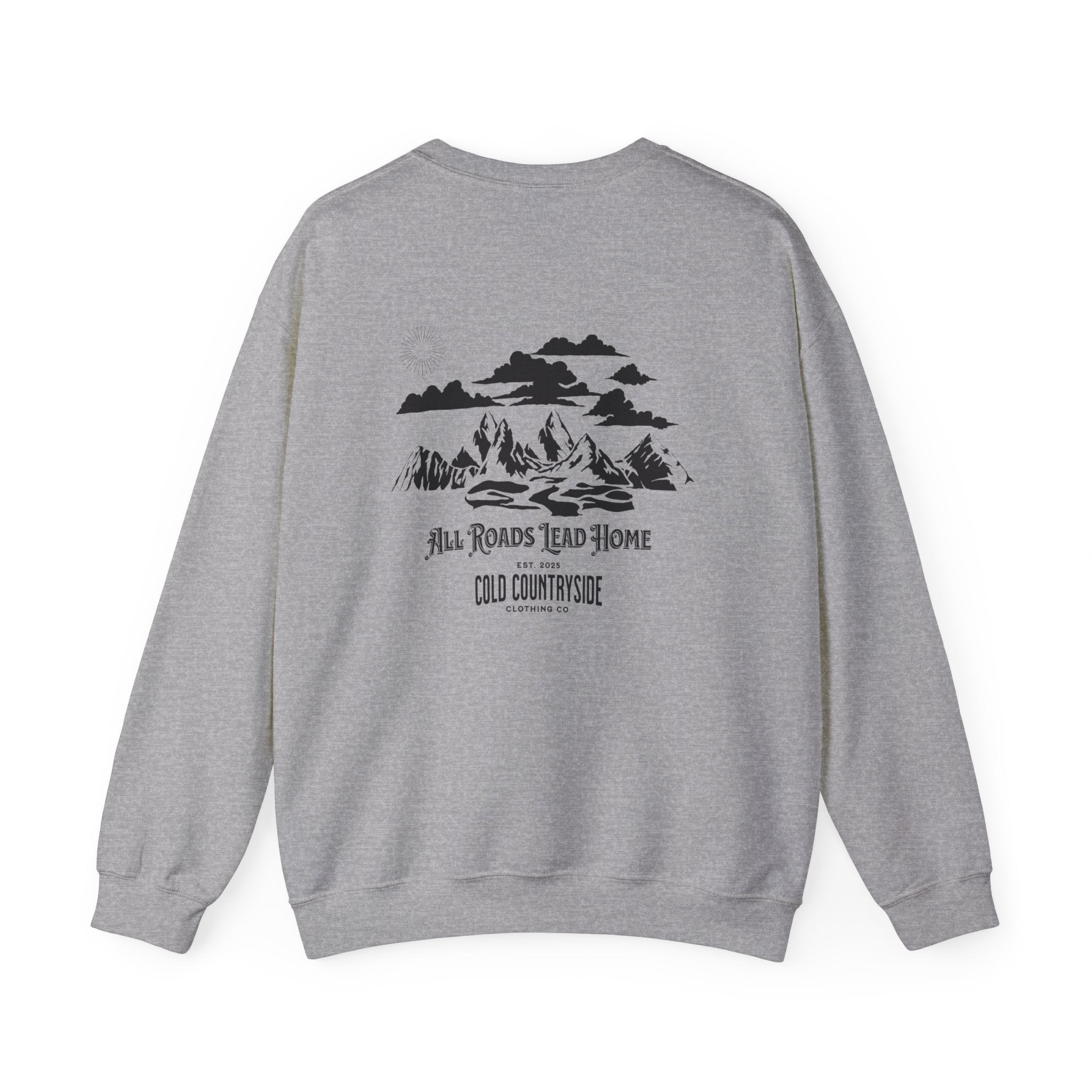"All Roads Lead Home" Crewneck