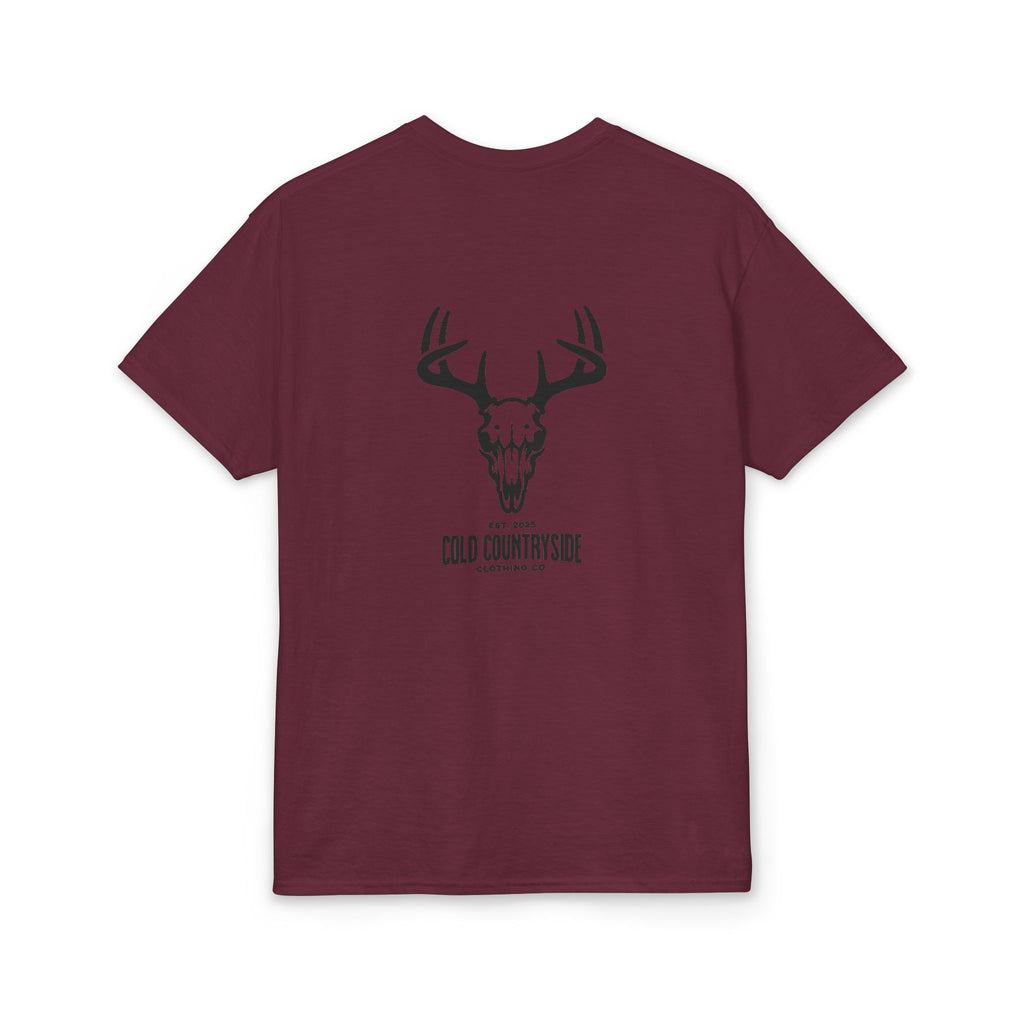Deer Skull Design Tshirt