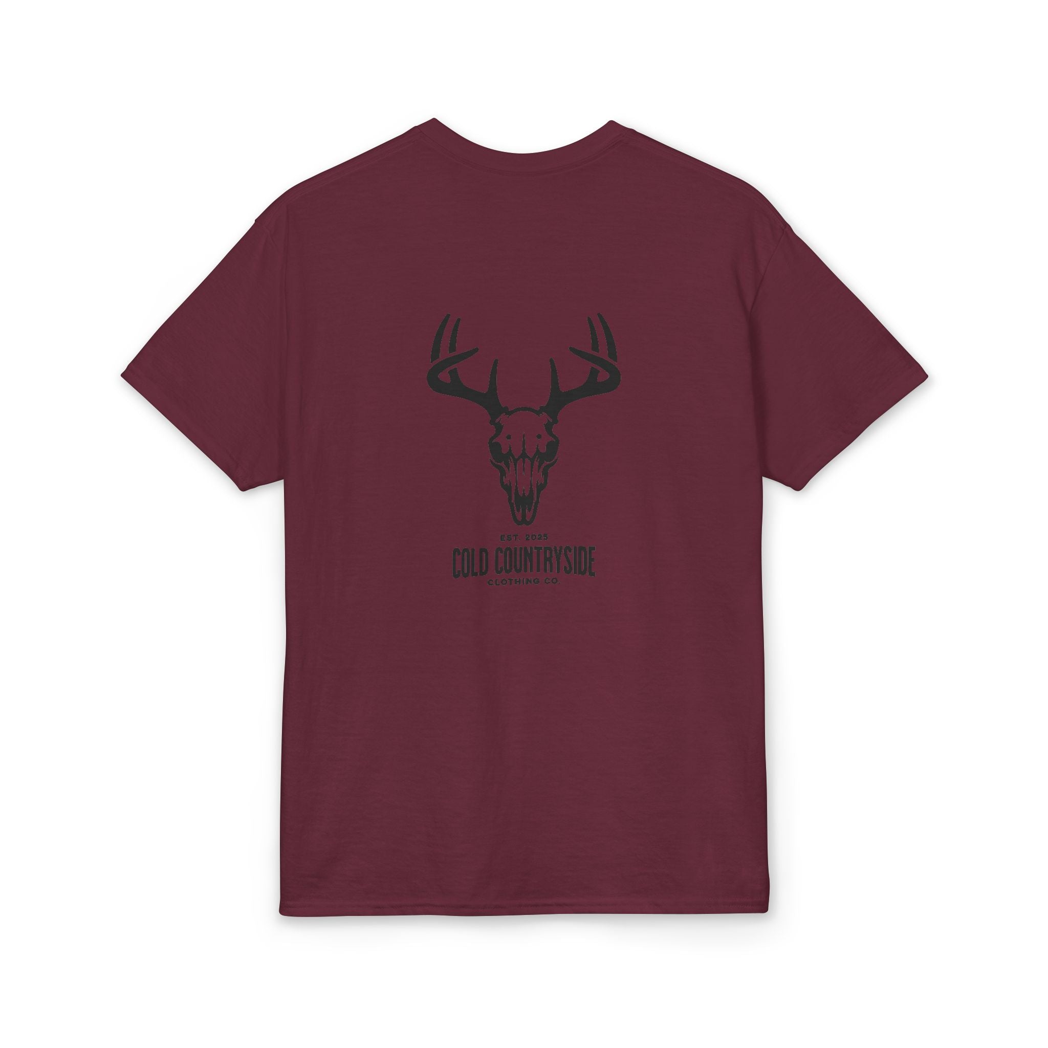 Deer Skull Design Tshirt