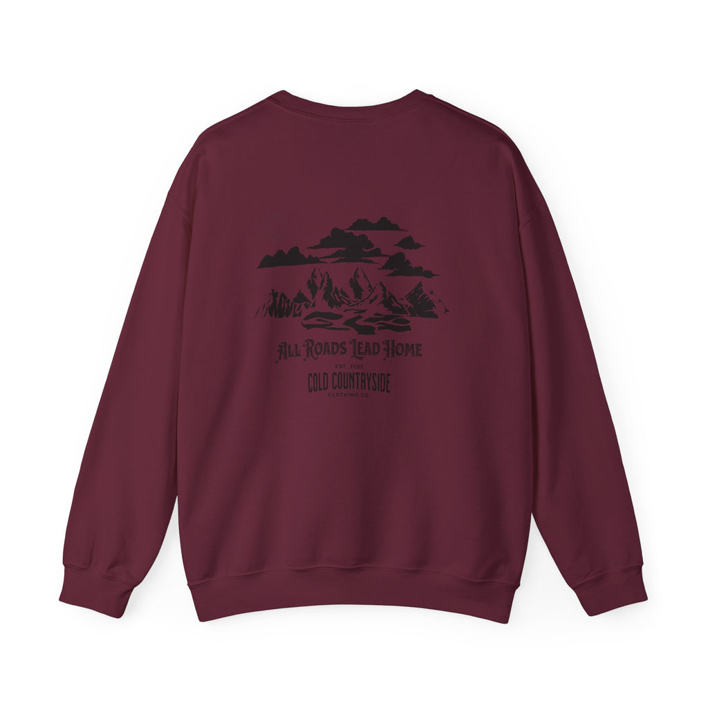 "All Roads Lead Home" Crewneck