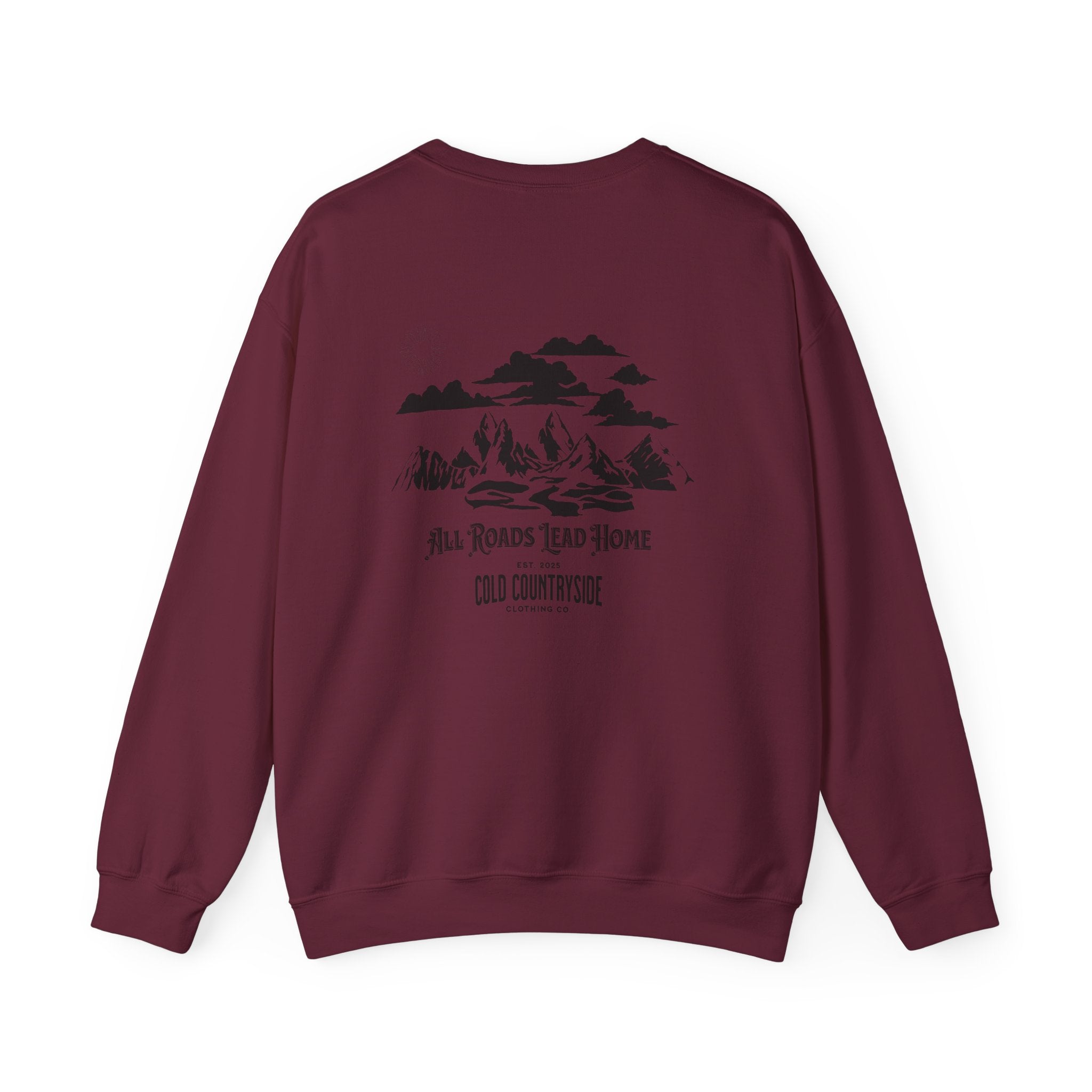 "All Roads Lead Home" Crewneck