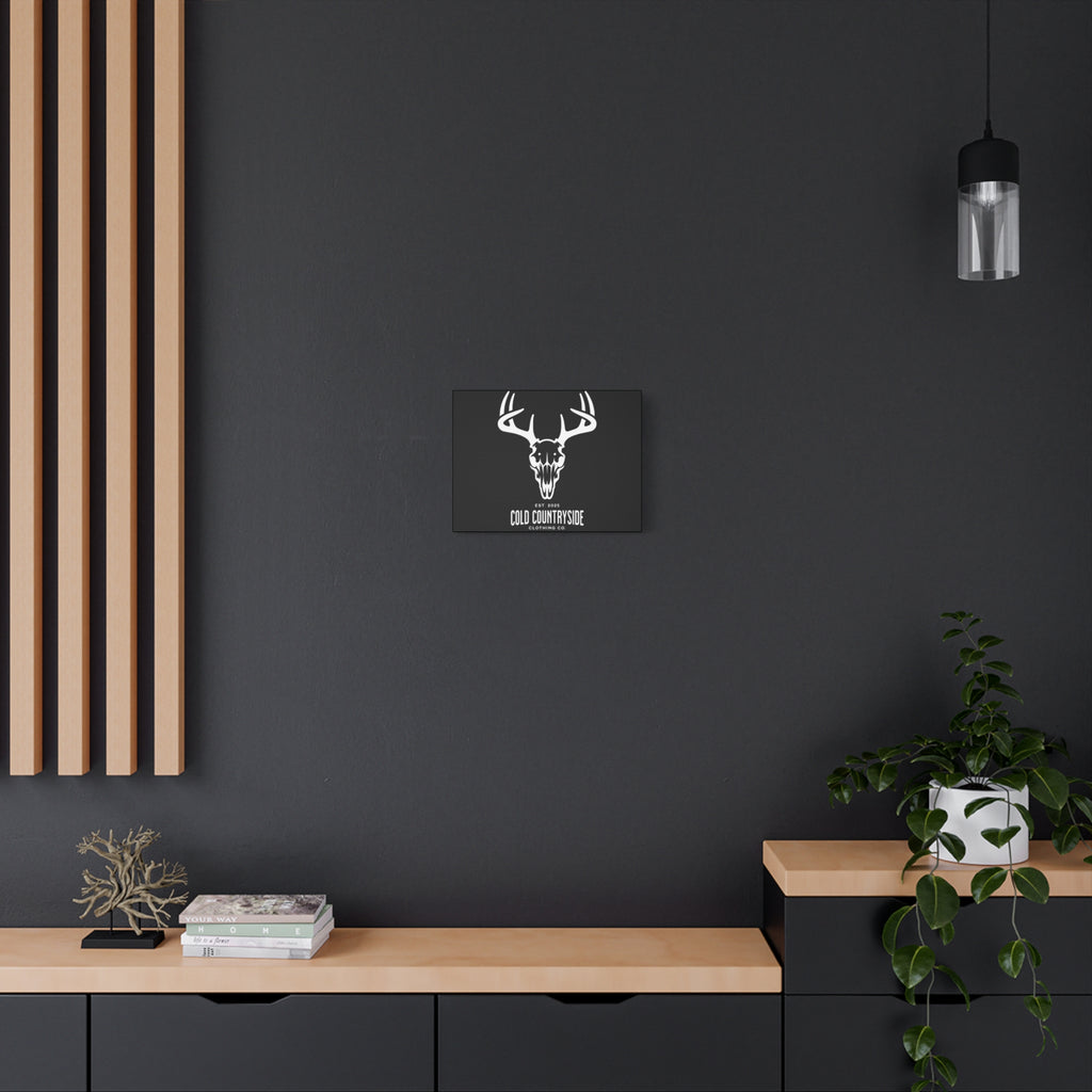 Deer Skull Canvas Wall Art