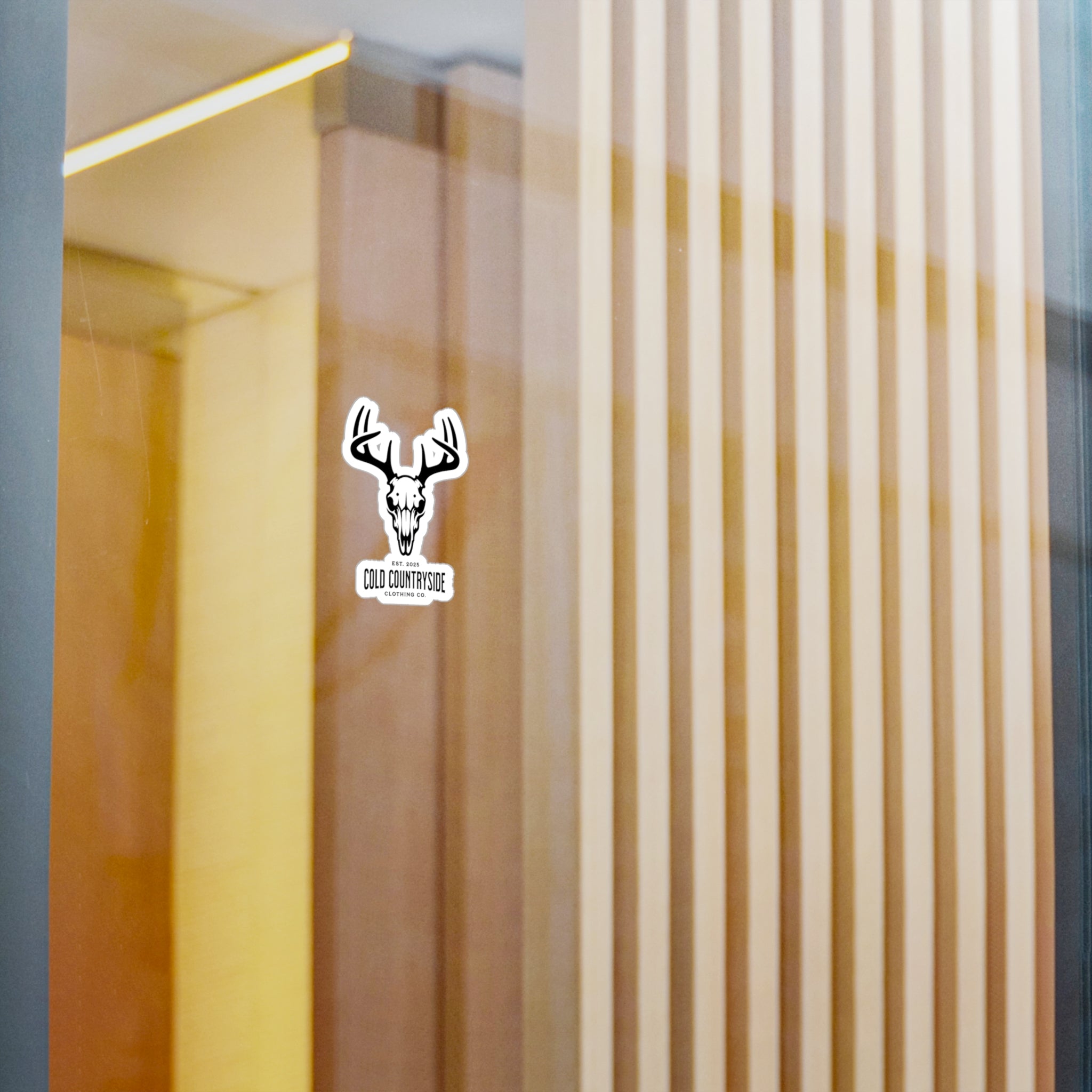 Deer Skull Sticker