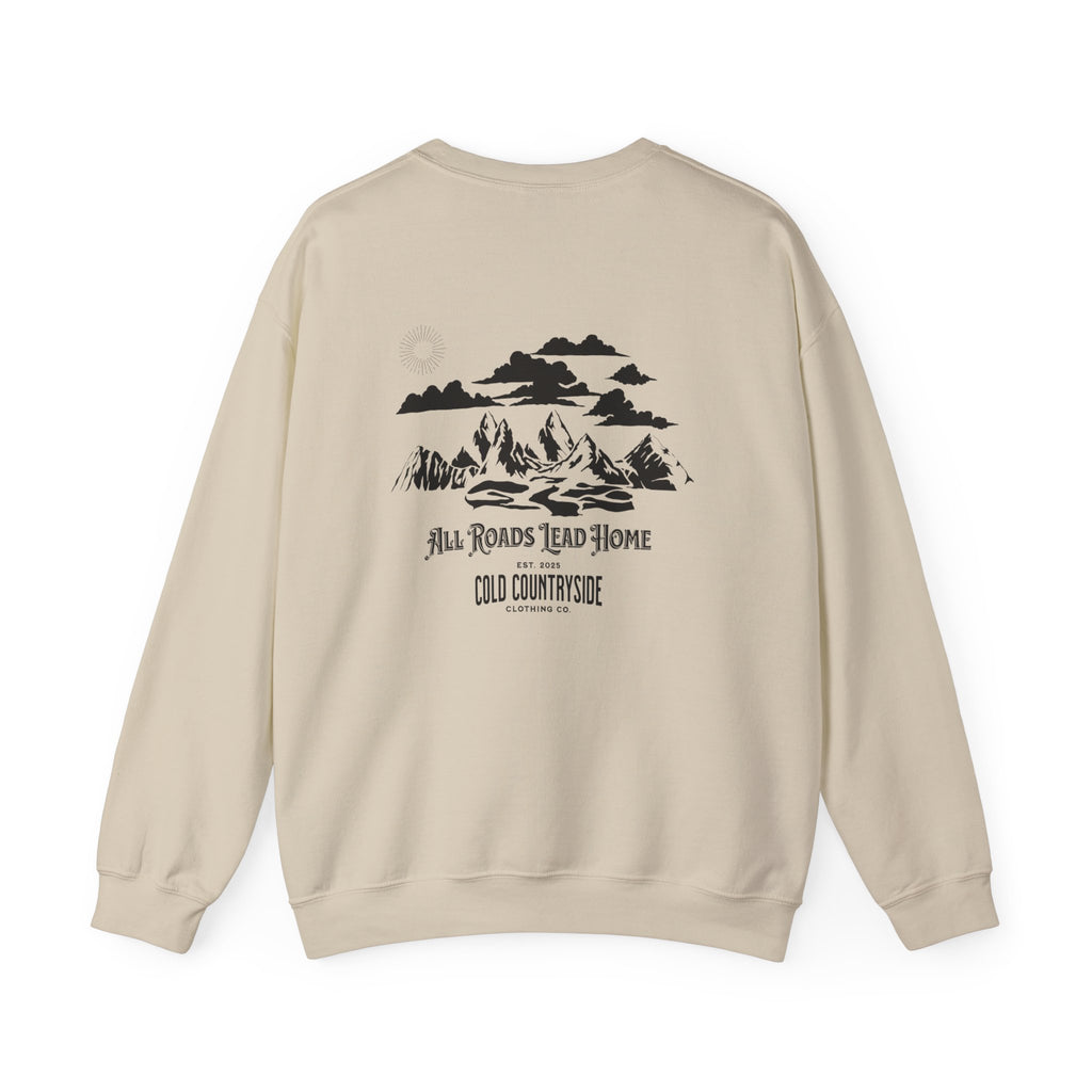 "All Roads Lead Home" Crewneck