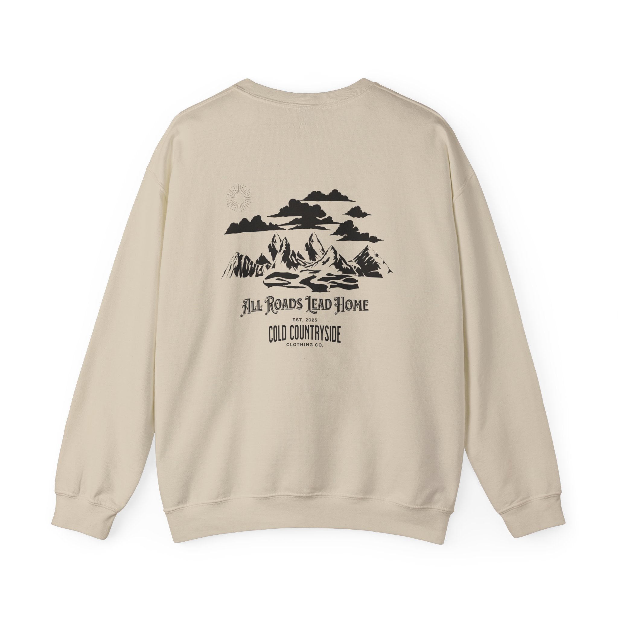 "All Roads Lead Home" Crewneck