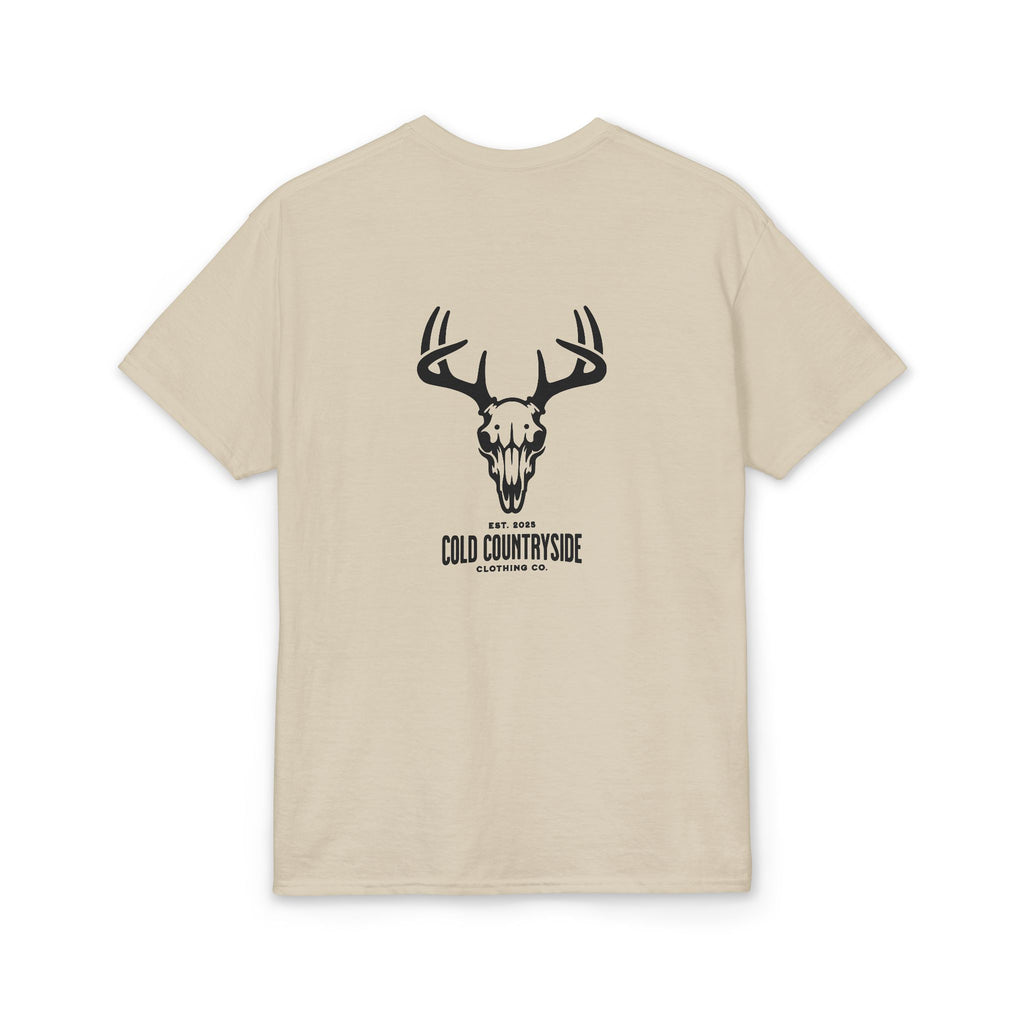 Deer Skull Design Tshirt