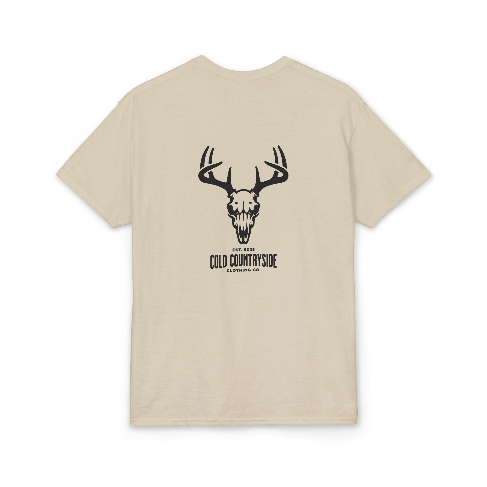Deer Skull Design Tshirt