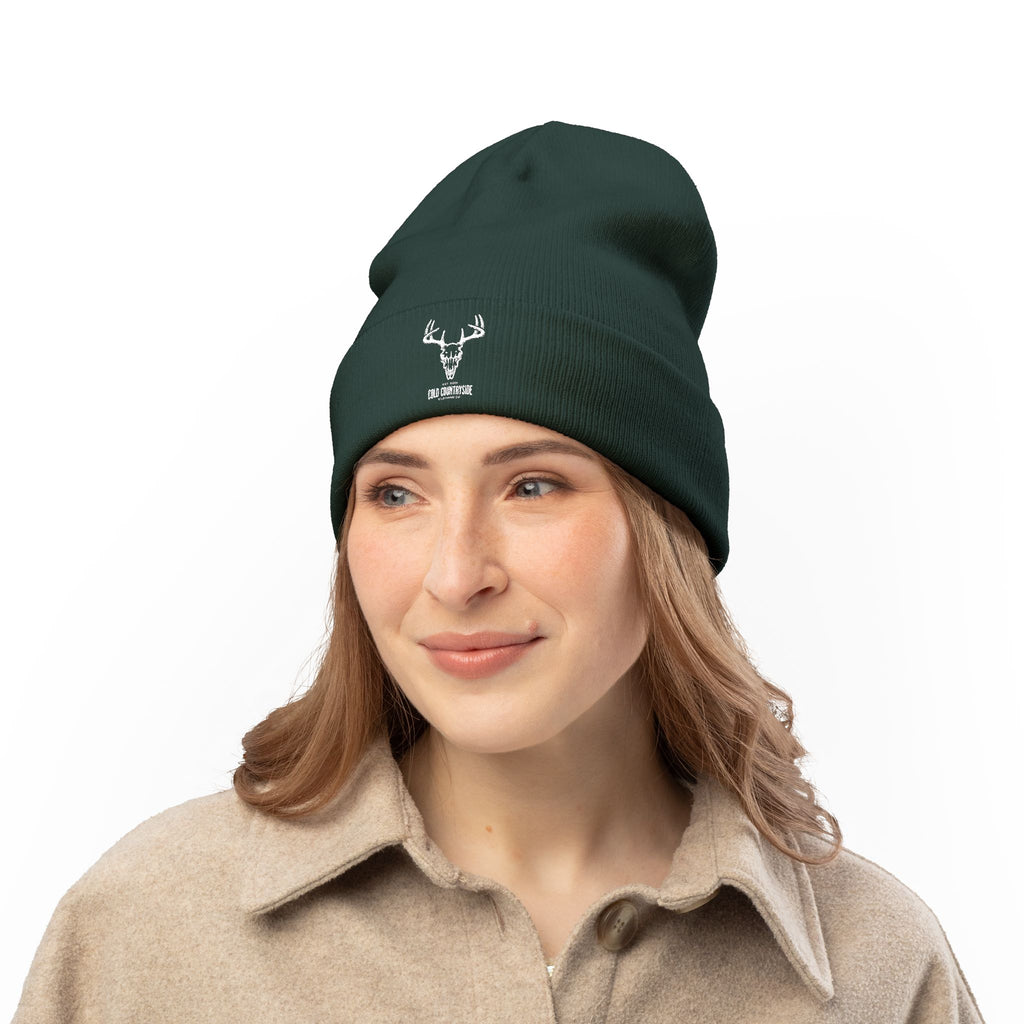 Deer Skull Design Beanie