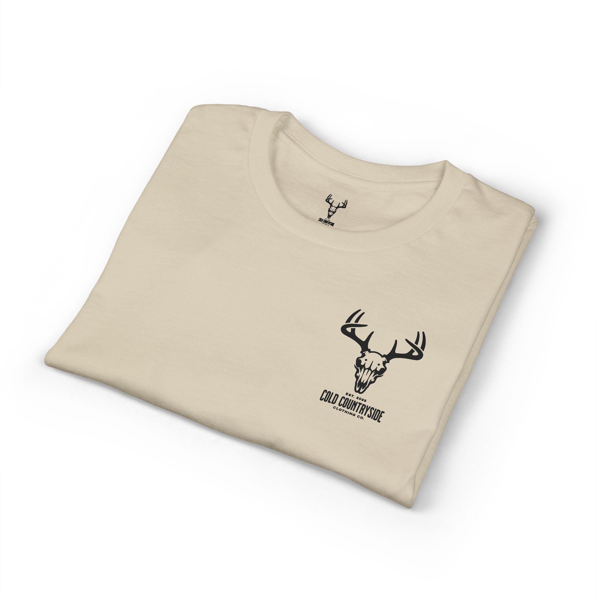 Deer Skull Design Tshirt