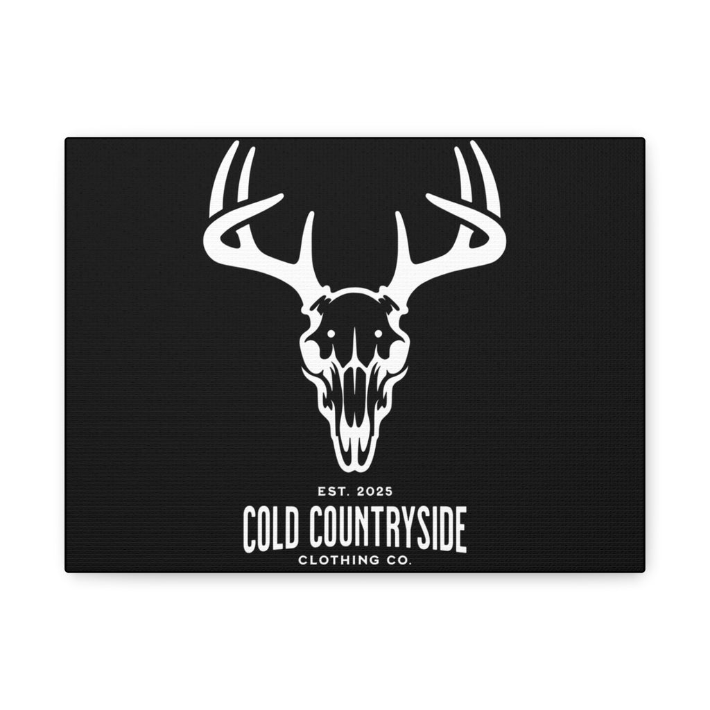 Deer Skull Canvas Wall Art