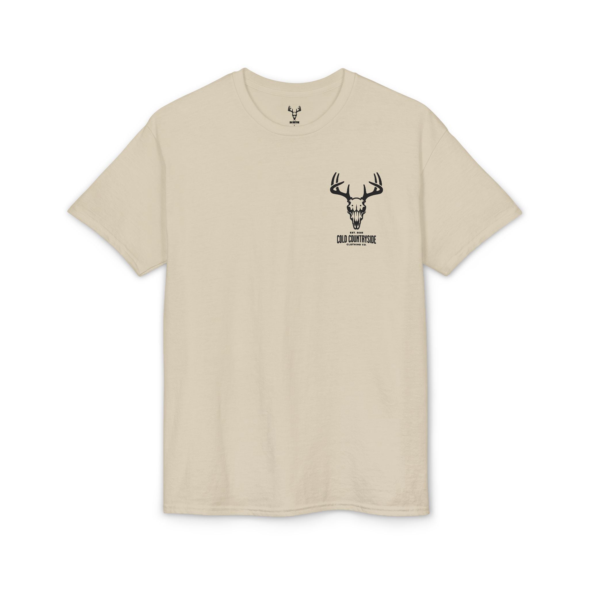 Deer Skull Design Tshirt