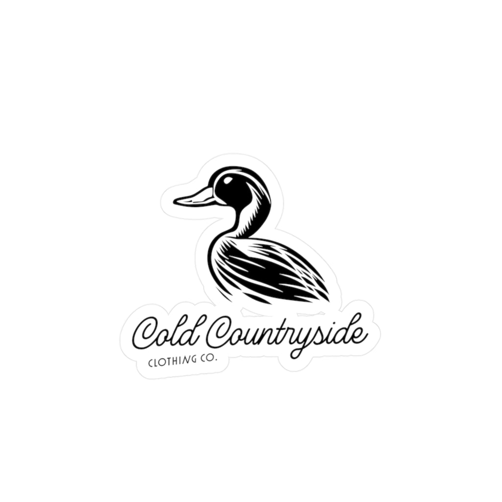 Duck Logo Sticker