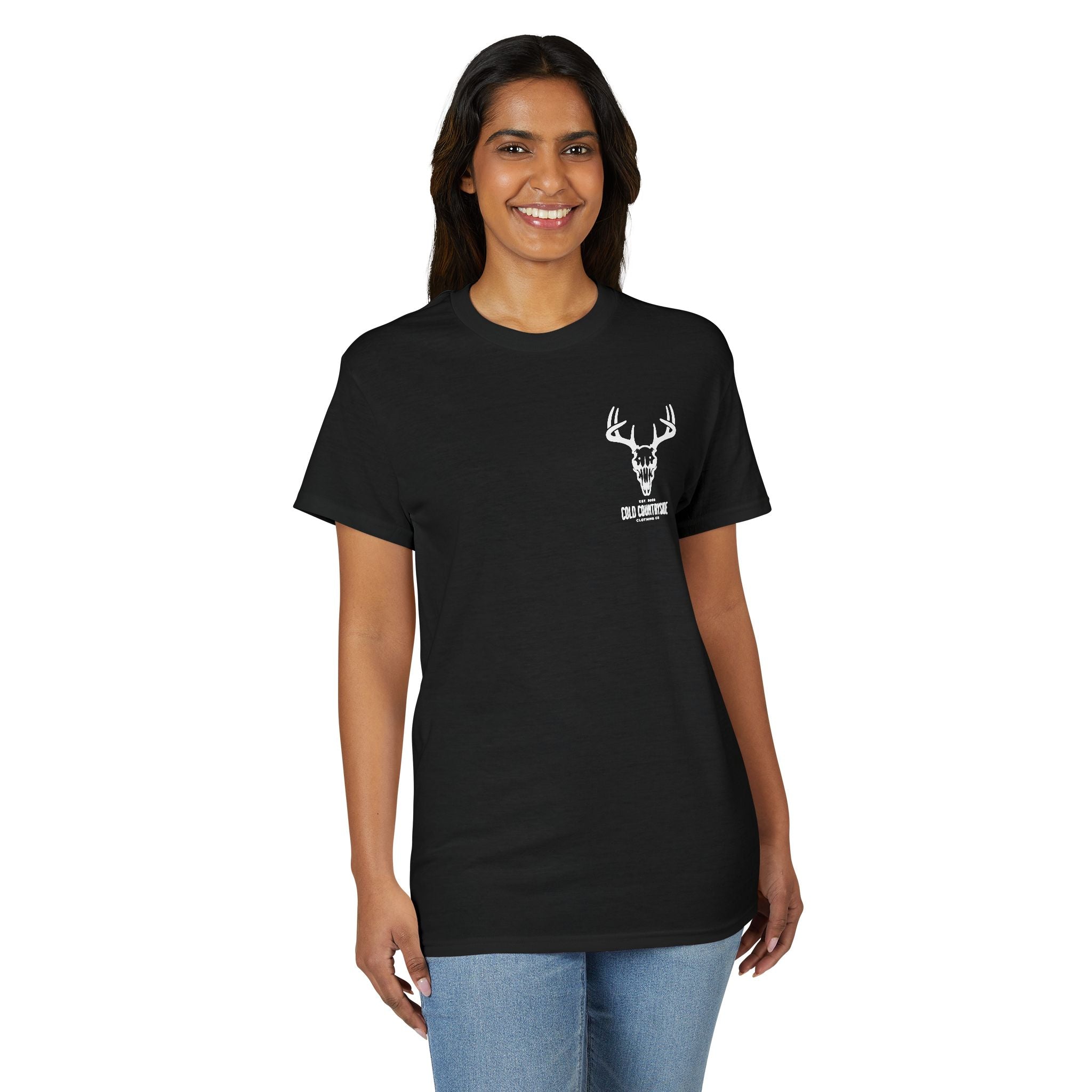 Deer Skull Design Tshirt