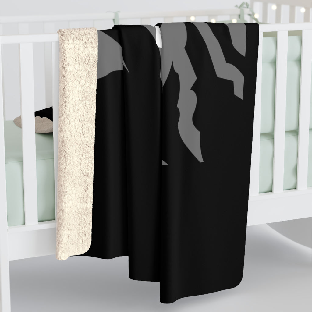 Cold Countryside 2025 Sherpa Fleece Blanket — Cozy Mountain USA Throw