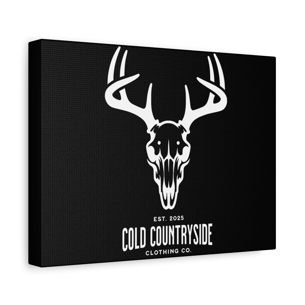 Deer Skull Canvas Wall Art