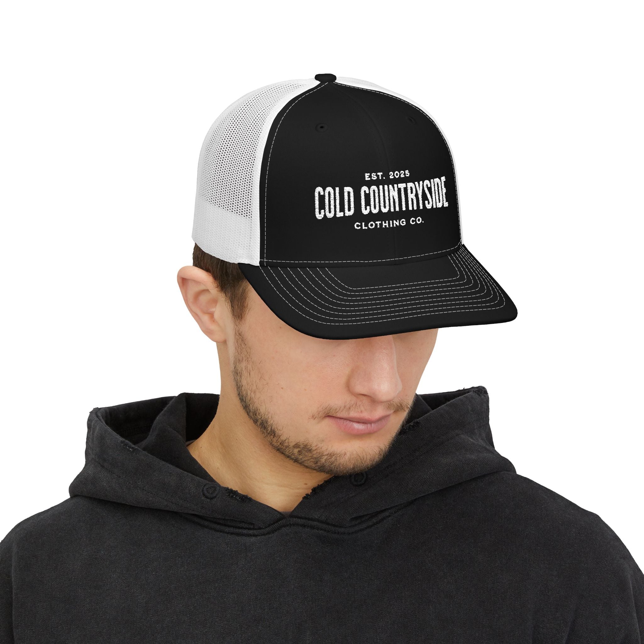 Cold Countryside Snapback Trucker Cap