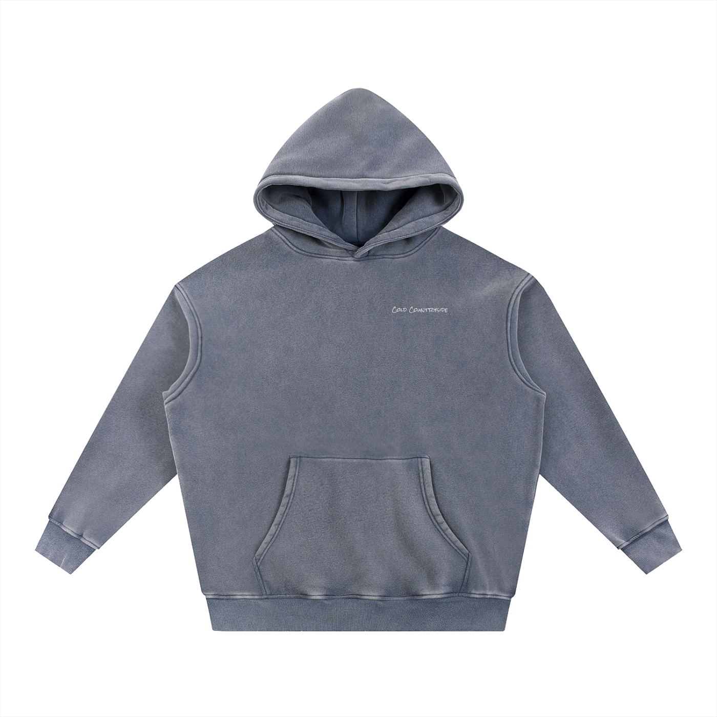 Snow Wash Oversize Hoodie