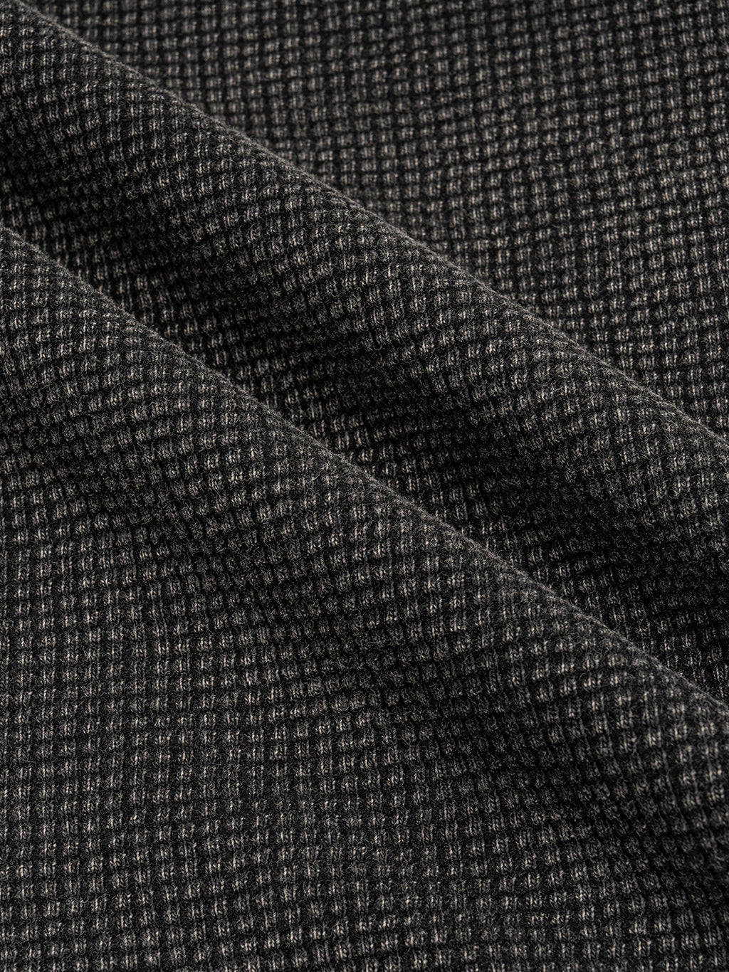 Waffle Knit Boxy T-Shirt